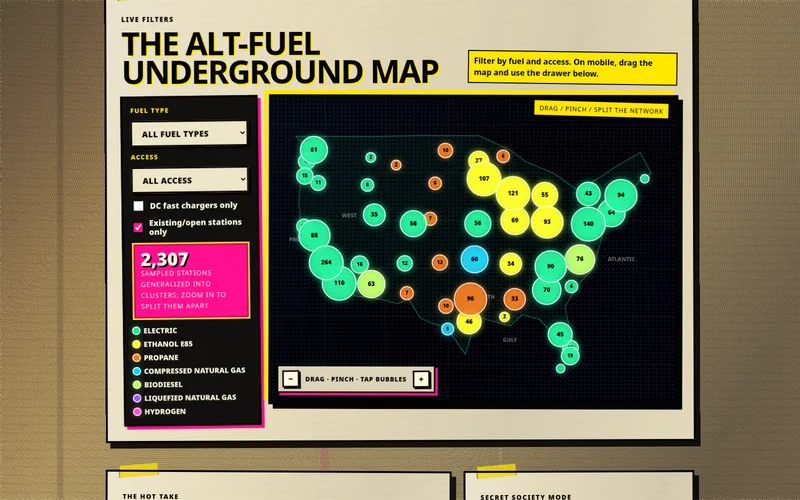 Screenshot of Range Anxiety, USA
