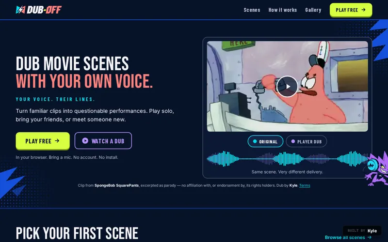Screenshot of Dub-Off