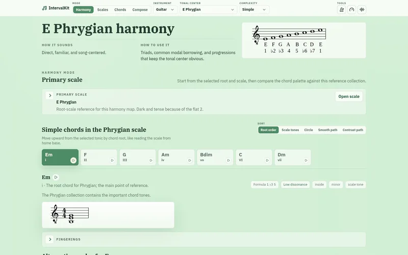 Screenshot of IntervalKit